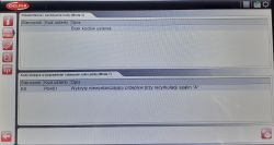 Ekran diagnostyczny pokazujący błędy P0401 dotyczące niewystarczającego przepływu spalin w systemie EGR.