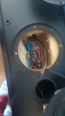 Wymiana głośnika średniotonowego w kolumnach Heco 30H - STX vs Sony Eastech