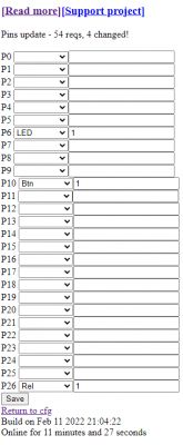 [BK7231T] My HTTP server, configurator, MQTT support from Home Assistant