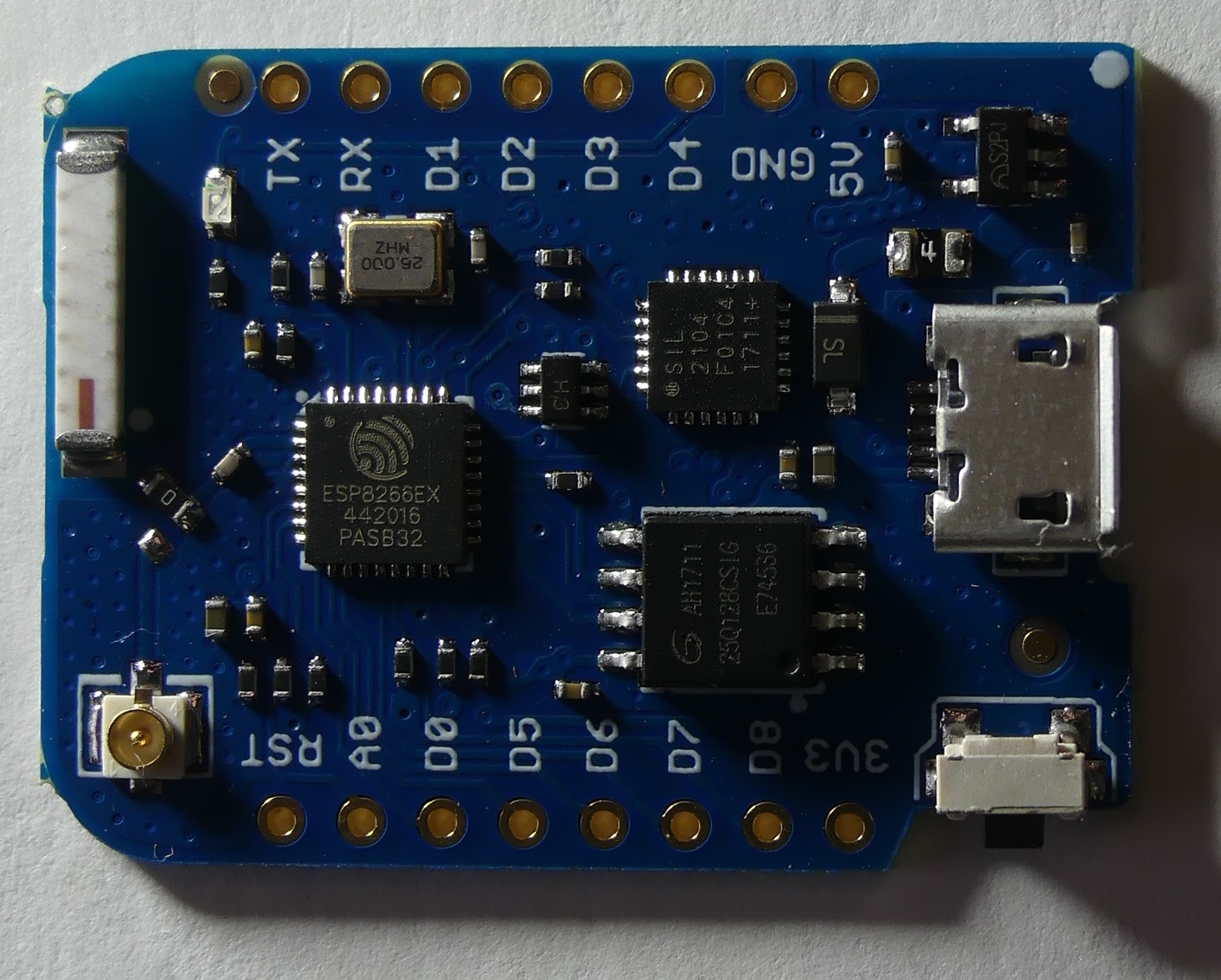 Details about   WeMos D1 MINI Pro WiFi Entwicklung Board ESP8266 Motherboard Nodemcu Module L1SA 
