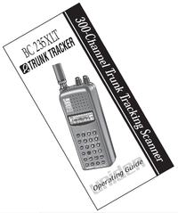 Uniden BC235XL VHF-UHF Scanner Manual EN