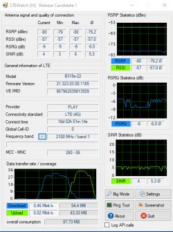 Huawei B315s-22 w Inowrocławiu - niska prędkość internetu LTE