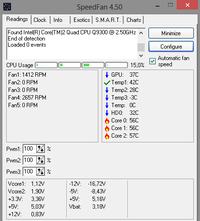 Czy temperatury ASUS GeForce 560 TI i Intel Q9300 są w normie?