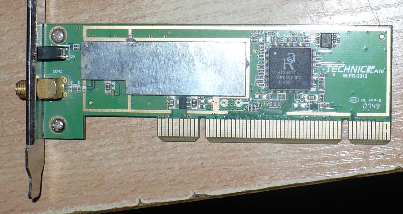 Ralink wireless lan card