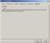 Excel 2007: Jak zablokować komórkę B2 przed wpisaniem tekstu?