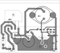 Budowa zasilacza lab. 0-30V/5A na transformatorze 25V/24A
