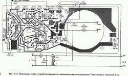 Schemat montażowy prostownika z automatycznym wyłączeniem Elektronika.