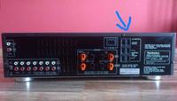 Technics SU-V65a - do czego służą trzy wyjścia z tyłu obudowy?