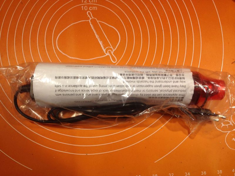 Zastosowanie Gorącej Wiatrówki do obkurczania koszulek termokurczliwych ;)