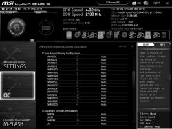 OC I5-6400 na MSI Z170 PC MATE błąd wskazania Vcore