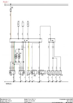 Focus 2000 1.6 benzyna - Uniwersalny sterownik zamka. Jak podłączyć.