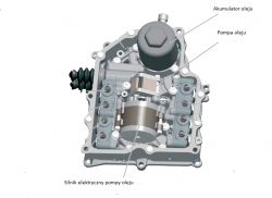 Dźwięk buczenia z obudowy skrzyni w Skoda Octavia 1.4 DSG na postoju