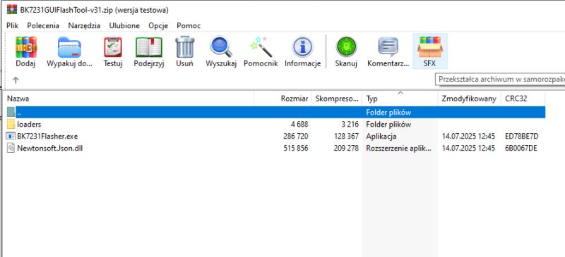 Creating a simple BW16E (RTL8720DN) DIY flash tool command line utility