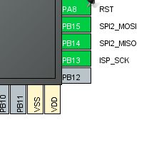 STM32f103c8t6 jako programator ATmega32 - problem z komendą AC 53 00 00