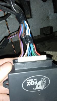 Dopięcie centralki z pilotem do fabrycznej centralki bez pilota FOX