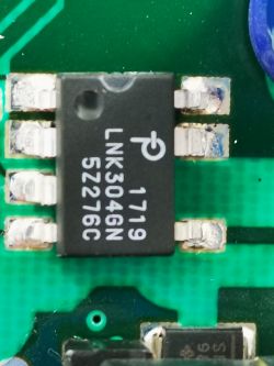 Bosch SRV55T33EU/15 - zmywarka padła płyta po wymianie LNK304GN