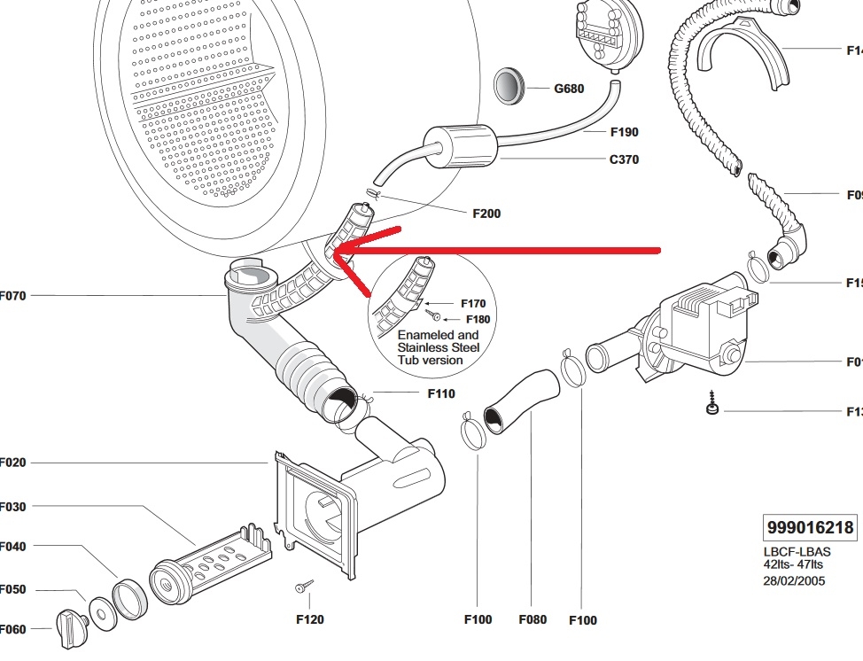 Ardo tl1010e схема