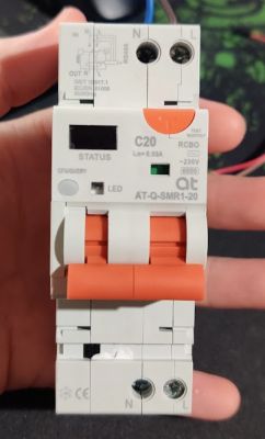 [BK7231T / WB3S] AT-Q-SMR1-20 wifi DIN rail RCBO circuit breaker + energy meter