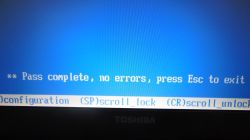 Toshiba Satellite Pro L100.Drugi bank RAM.Nie można zainstalować.Pika BIOS.