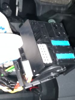 Citroen Jumpy III - Zamiana oryginalnego radia bez navi na oryginalne z nawi