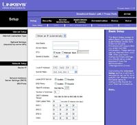 Prosze o sprawdzenie konfiguracji routera LINKSYS RTP300