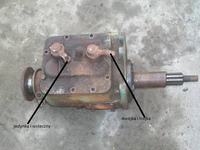 Skrzynia biegów Żuk - tylko jedynka i wsteczny, brak pozostałych biegów