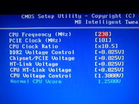 Maksymalne podkręcenie AMD Athlon 64 X2 4200+ do 2.5GHz - czy to limit?