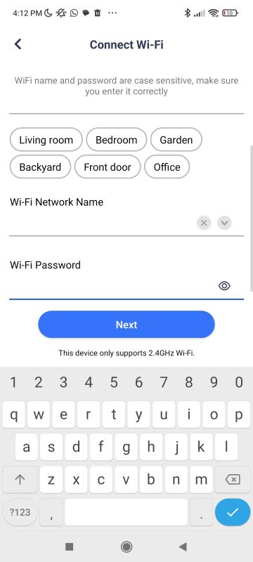 WiFi wireless video intercom - test, app and interior WiFi wireless video intercom - test, app and interior