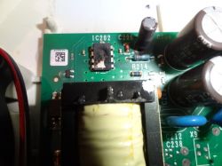 Amica PI6511SF Płyta indukcyjna spalił się układ scalony IC 202