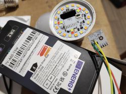 How do I configure the GPIO in the TY-A60-15W bulb (C3009) with the CB2L module? How do I configure the GPIO in the TY-A60-15W bulb (C3009) with the CB2L module?