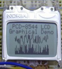 LCD z nokii 3310 obsługiwany przez PIC