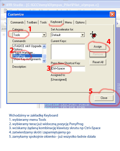 [AVR][AVR Studio] - automatyczne programowanie PonyProg'iem