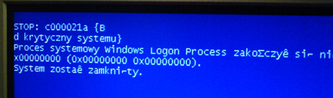 PC z Windows XP SP3 restartuje się zamiast wyłączać - co robić?