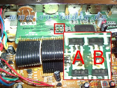 Cobra GR 25 LTD ST z Niemiec - przestrojenie