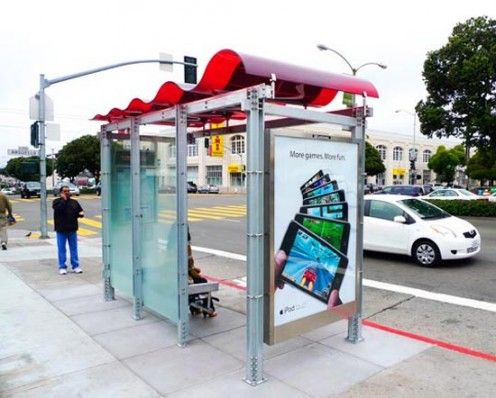 Ekologiczno-internetowy przystanek autobusowy Ekologiczno-internetowy przystanek autobusowy