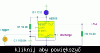 NE555 Układ Monostabilny NE555 Układ Monostabilny