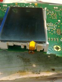 Wyświetlacz FIS Passat B5 - Raz działa a raz nie.