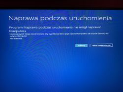 Po Formacie Dysku SSD i zainstalowaniu Windowsa komputer włącza BIOS zamiast windowsa