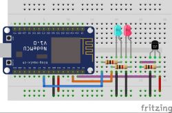 Termostat ze sterowaniem pompą oparty na ESP8266 Termostat ze sterowaniem pompą oparty na ESP8266