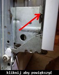Zmywarka Whirlpool ADG789 - Drzwi nie domykają się z jednej strony