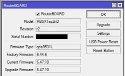MikroTik - Aktualizacja - MikroTik mANTBox 2 12s i MikroTik SXTsq Lite2