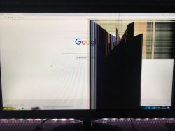Samsung S22D390Q - Czy warto naprawiać monitor z pękniętą matrycą?