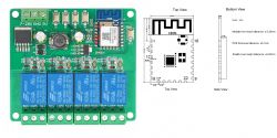 Qiachip Smart Switch - BK7231N / CB2S - interior, programming