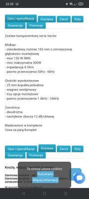 Zmniejszenie intensywności dźwięku w głośniku Tonsil o oporności 4ohm przez kondestrator 3,6uf 100v