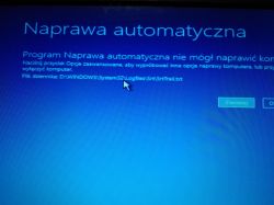 Windows 10 - Nie można załadować systemu operacyjnego