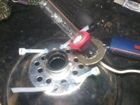 HID torch searchlight with halogen torch