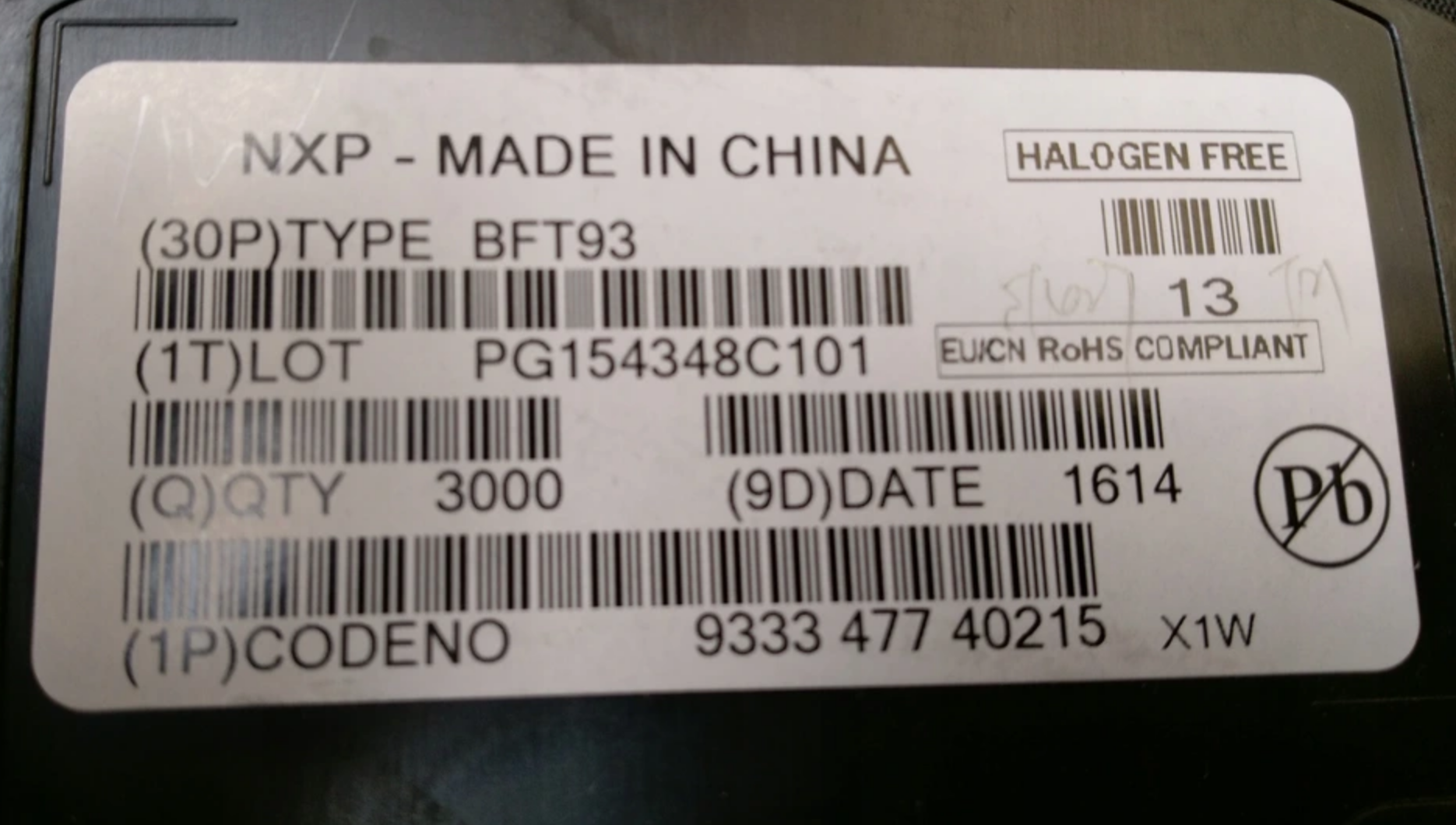 [Sprzedam] BFT93 NXP Tranzystor bipolarny 5Ghz SMD SOT23 35mA 12V HURT ...