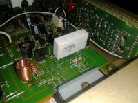 Concord ca-2075 - Nagle przestał grać, dalej działa tylko czuć spalenizne