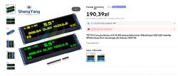 Screenshot of a product: ShengYang 5.5-inch OLED display.