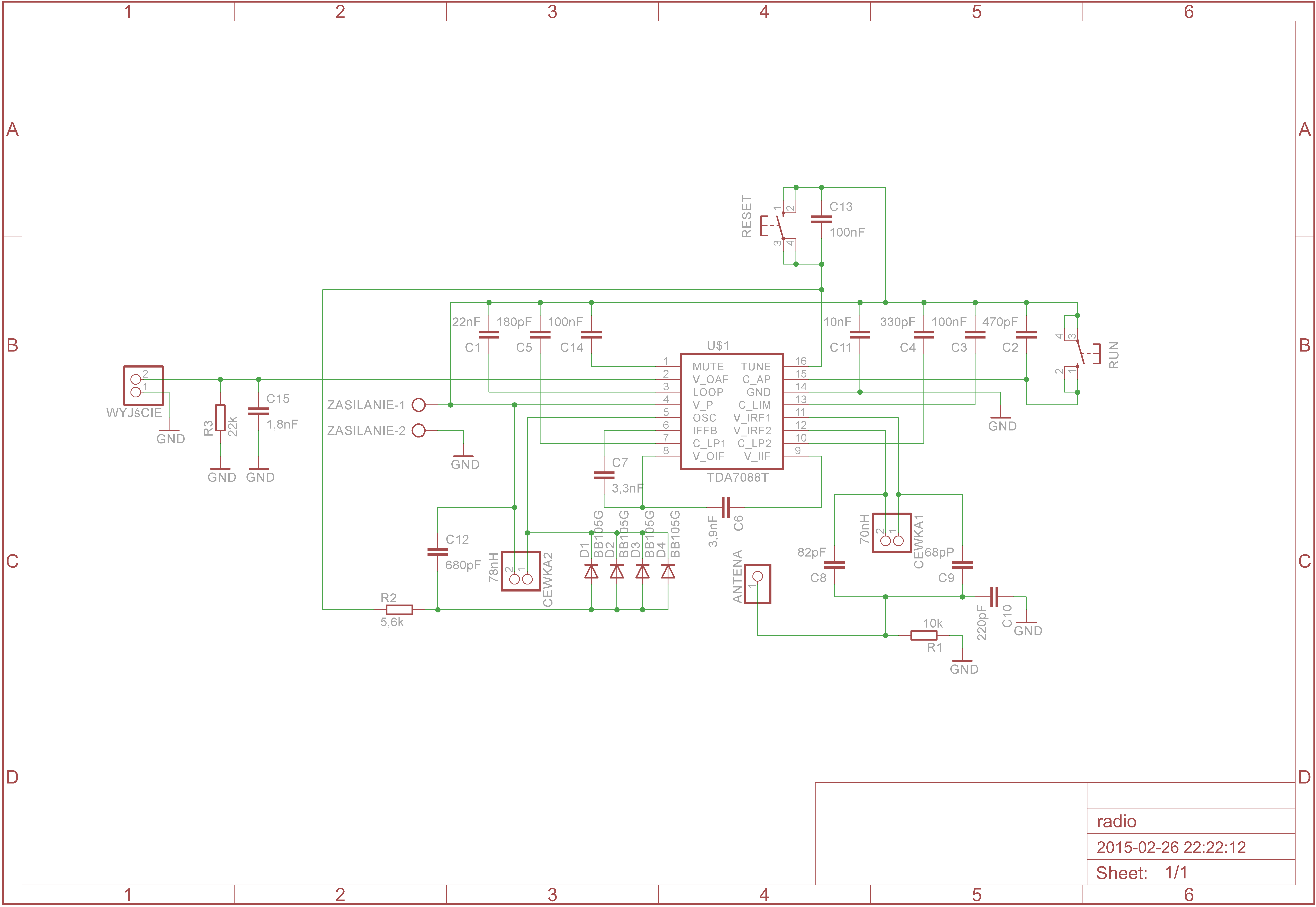 TDA7088 - jak nawinąć prawidłowo cewki i dobrać diody pojemnościowe